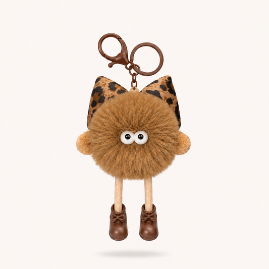Plushie Legs Charm - Browns - Camel