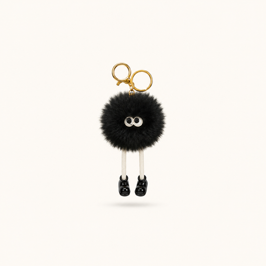 Plushie Legs Charm - Black