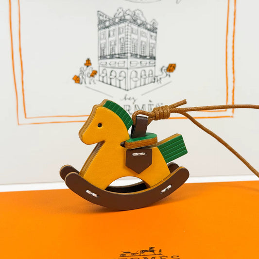Rocking Pony Charm - Turmeric