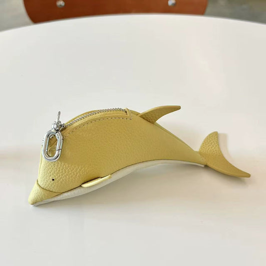 Dolphin Charm - Yellow