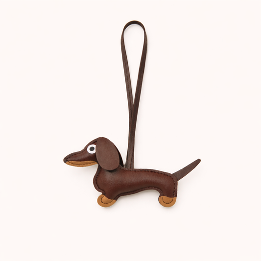 Dachshund Charm - Dark Brown