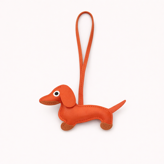 Dachshund Charm - Orange