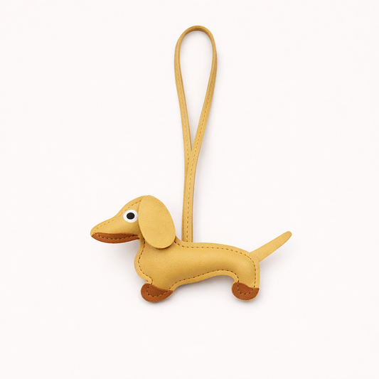 Dachshund Charm - Yellow